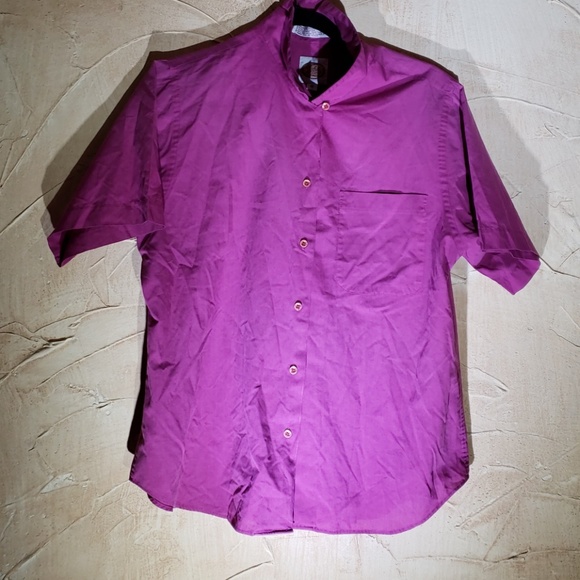 Picket and Post Purple Button Down Shirt Top 16 - Picture 1 of 8